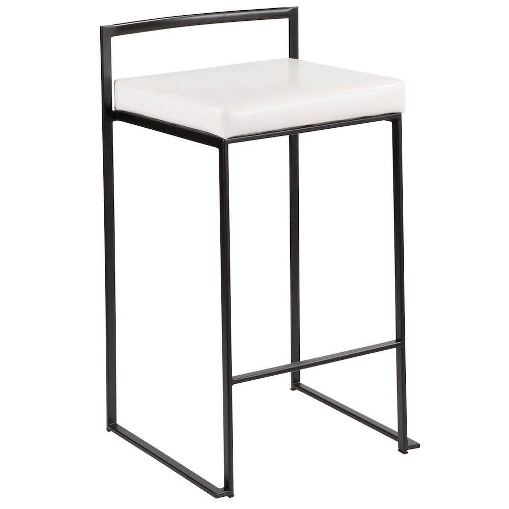Fuji Stacker 26" Fixed-Height Counter Stool - Set of 3