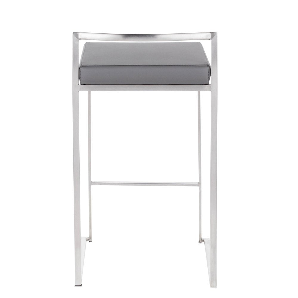 Fuji Stacker 26" Fixed-Height Counter Stool - Set of 3