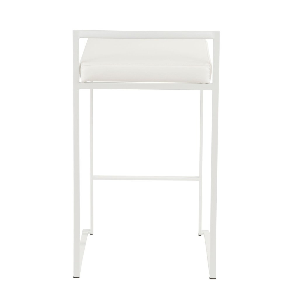 Fuji Stacker 26" Fixed-Height Counter Stool - Set of 3