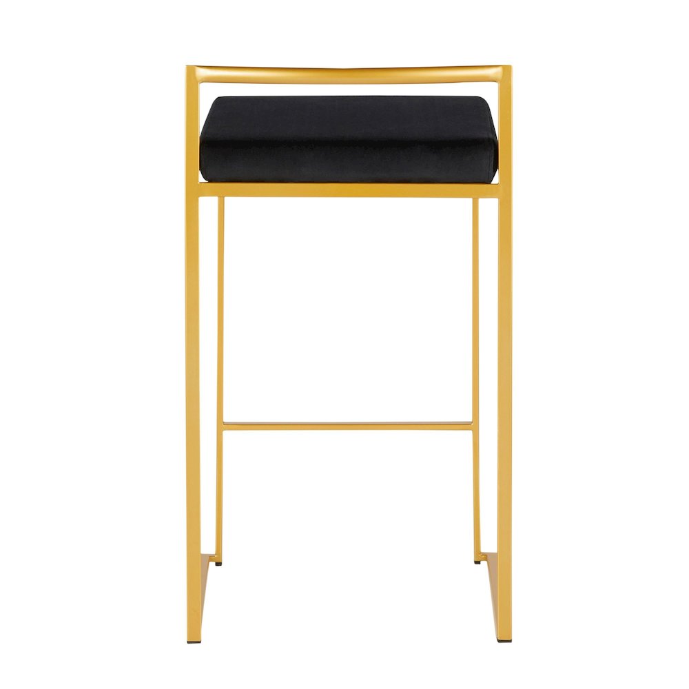 Fuji Stacker 26" Fixed-Height Counter Stool - Set of 3