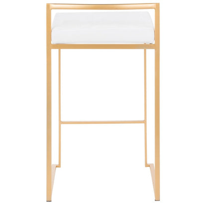 Fuji Stacker 26" Fixed-Height Counter Stool - Set of 3