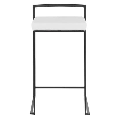 Fuji Stacker 26" Fixed-Height Counter Stool - Set of 3