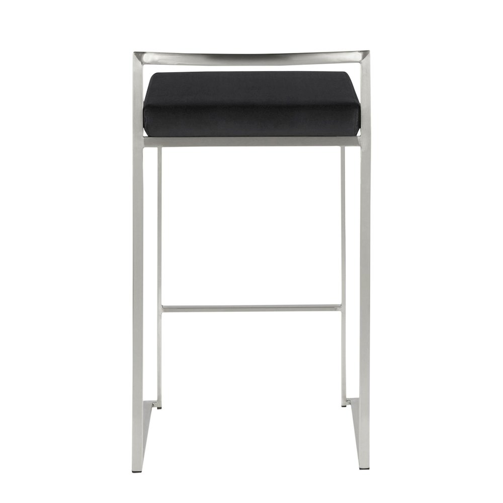 Fuji Stacker 26" Fixed-Height Counter Stool - Set of 3