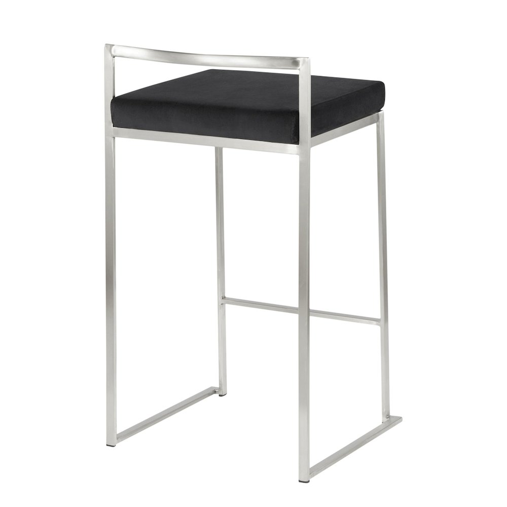 Fuji Stacker 26" Fixed-Height Counter Stool - Set of 3