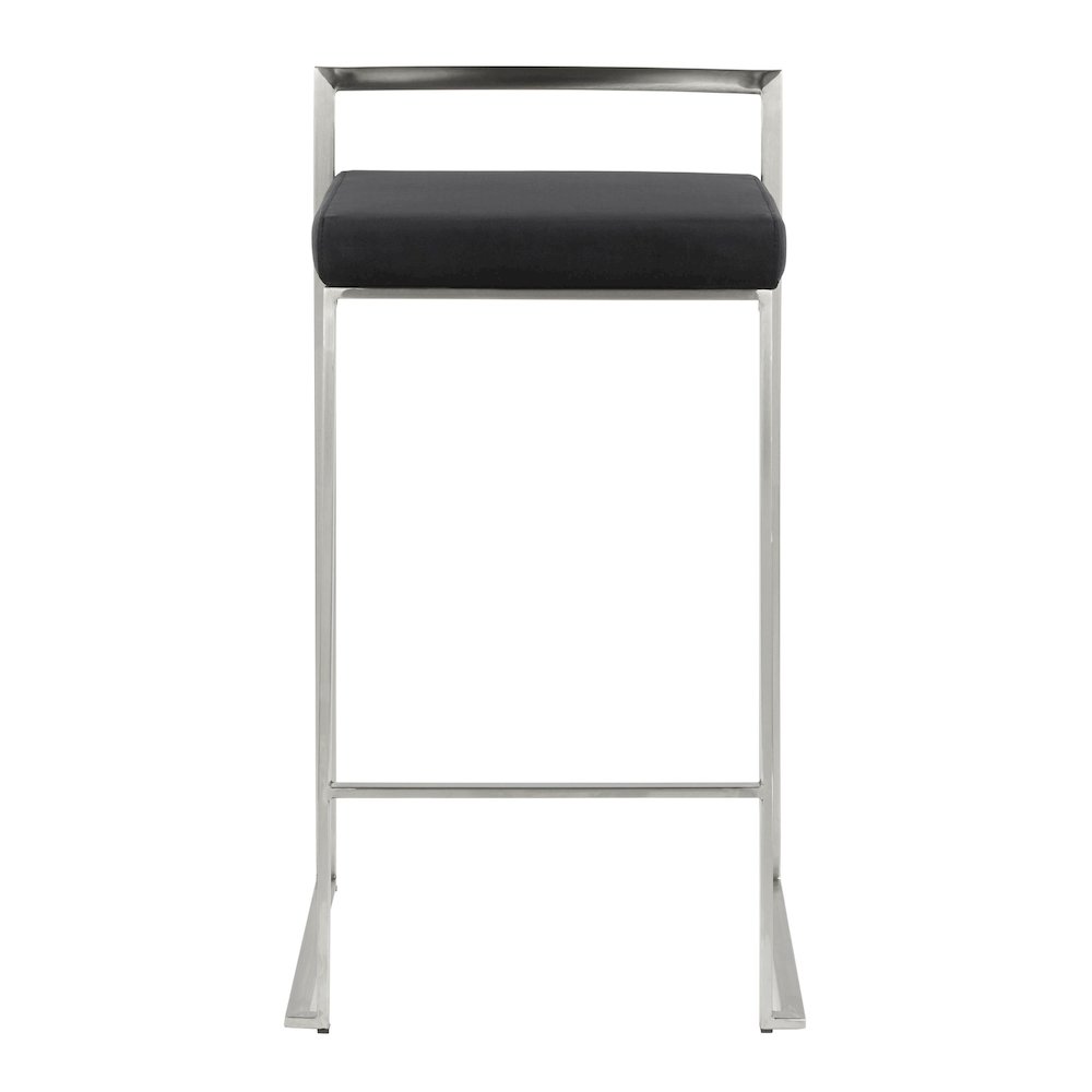 Fuji Stacker 26" Fixed-Height Counter Stool - Set of 3