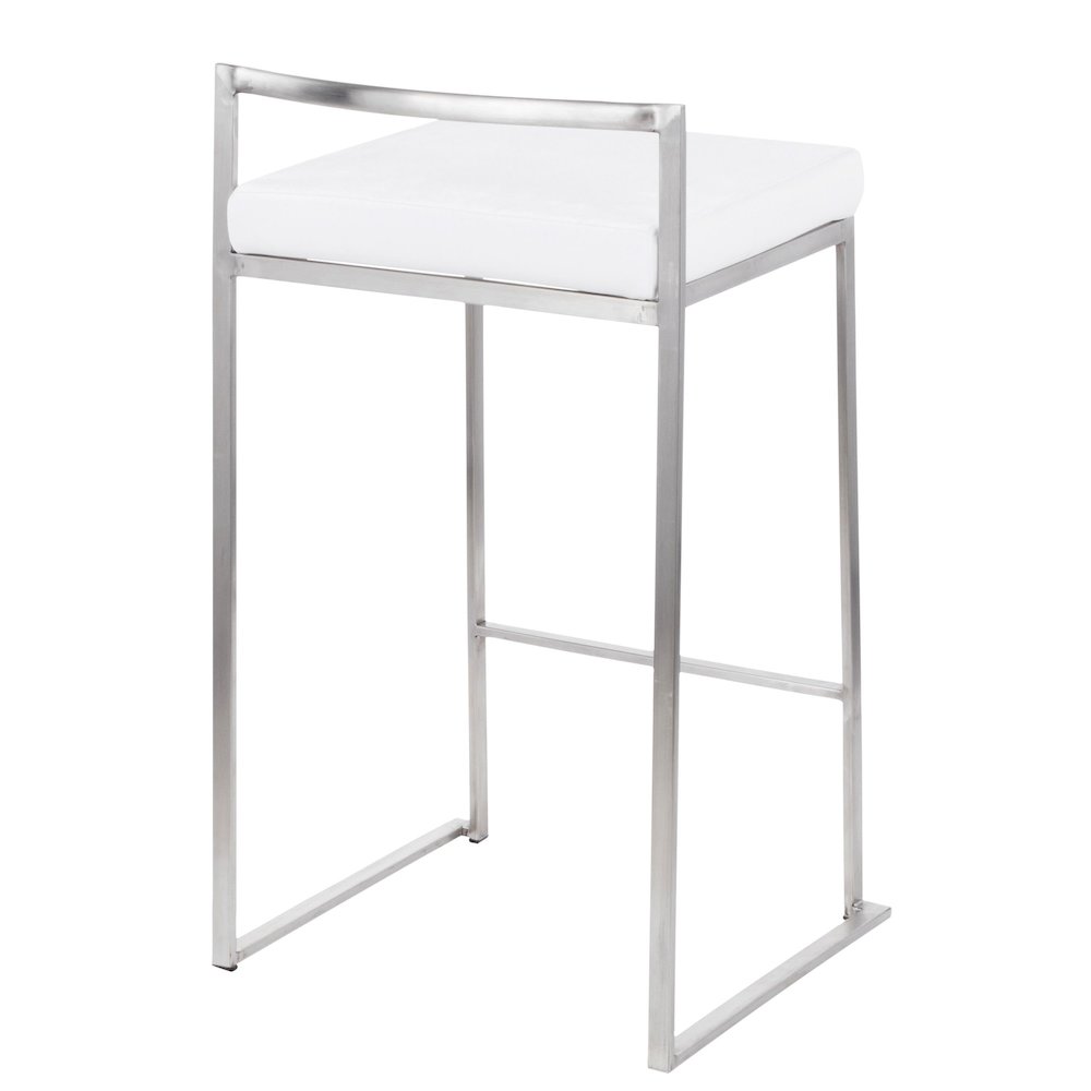 Fuji Stacker 26" Fixed-Height Counter Stool - Set of 3