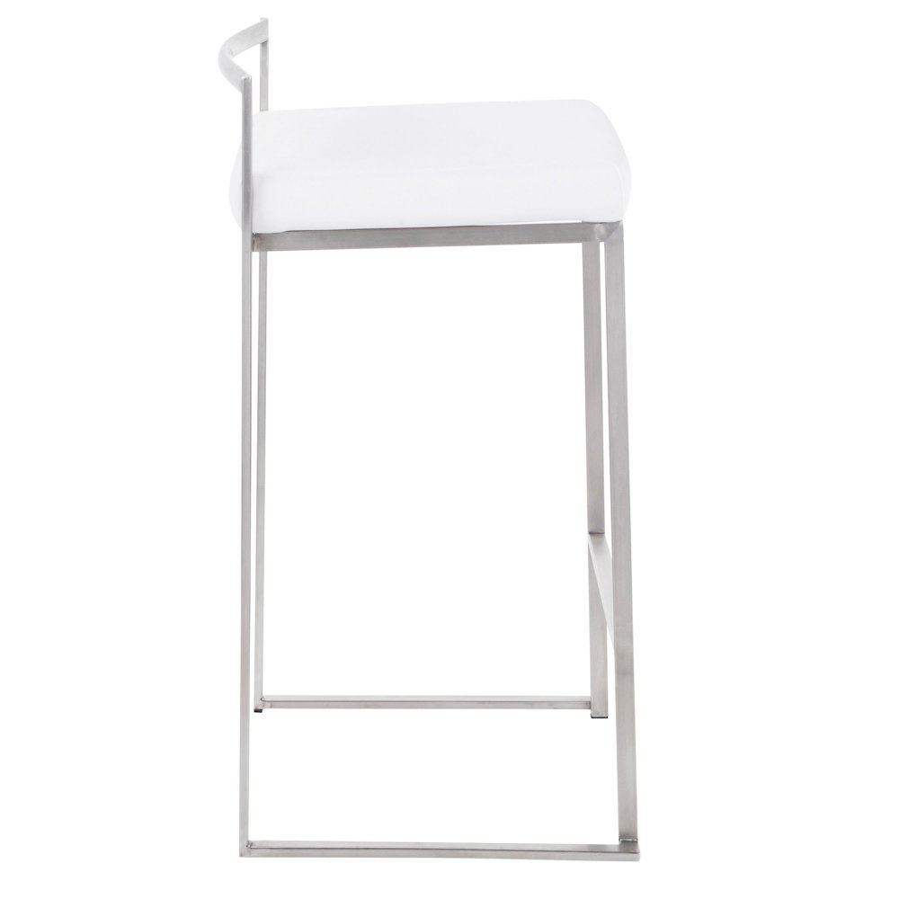 Fuji Stacker 26" Fixed-Height Counter Stool - Set of 3