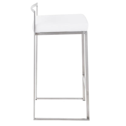 Fuji Stacker 26" Fixed-Height Counter Stool - Set of 3