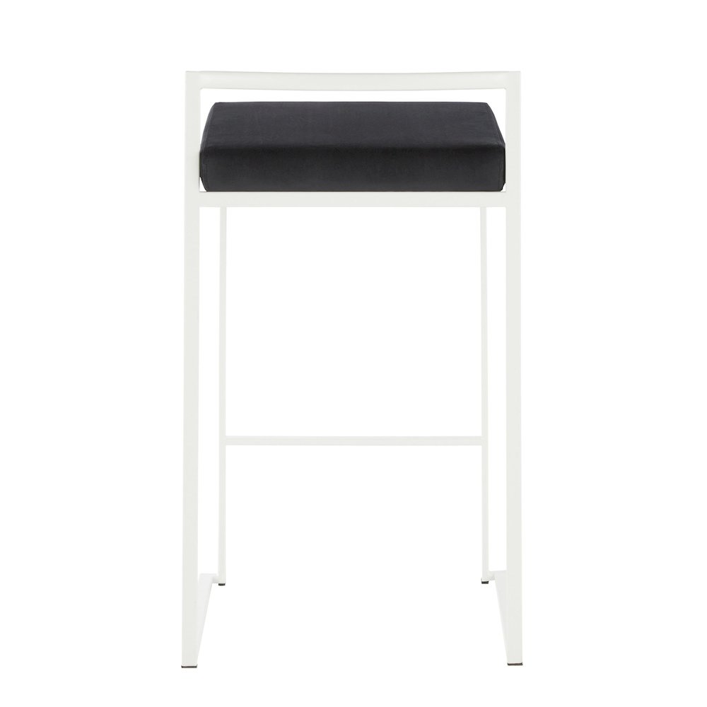 Fuji Stacker 26" Fixed-Height Counter Stool - Set of 3