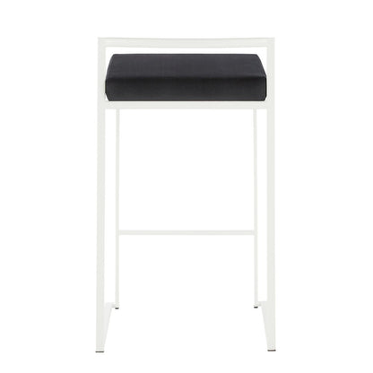 Fuji Stacker 26" Fixed-Height Counter Stool - Set of 3