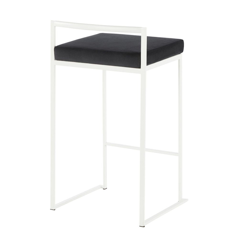 Fuji Stacker 26" Fixed-Height Counter Stool - Set of 3
