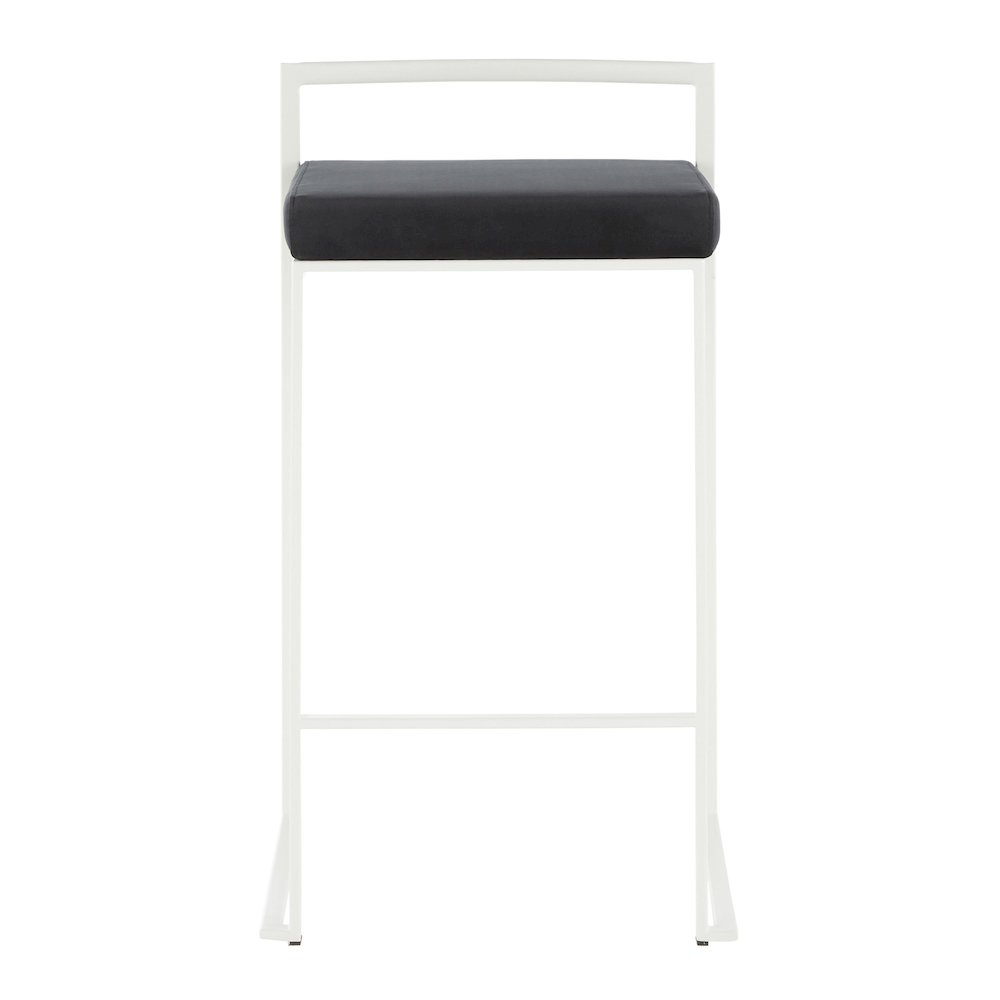 Fuji Stacker 26" Fixed-Height Counter Stool - Set of 3