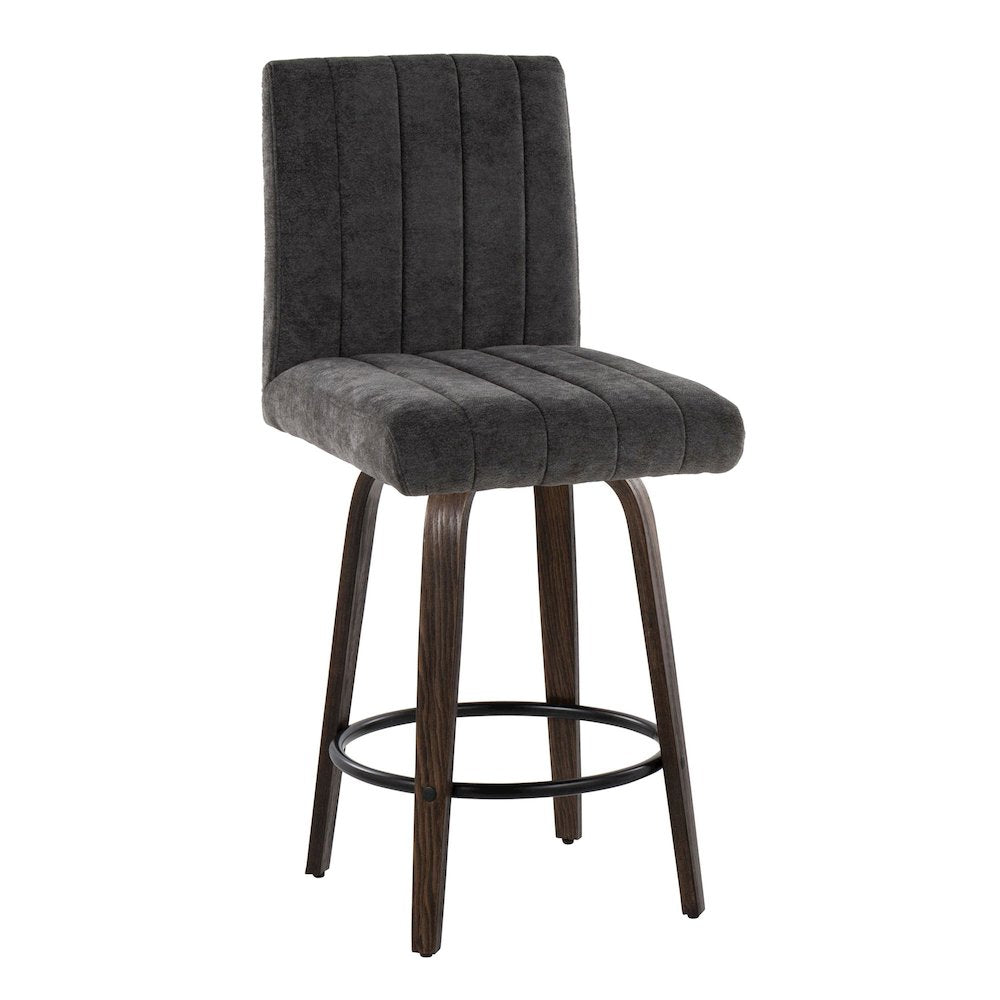 Hank 26" Fixed-Height Counter Stool - Set of 2