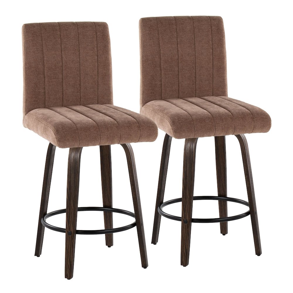 Hank 26" Fixed-Height Counter Stool - Set of 2