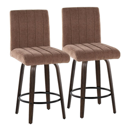 Hank 26" Fixed-Height Counter Stool - Set of 2