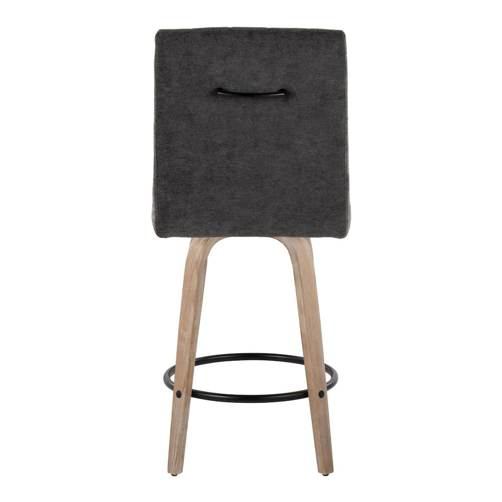 Hank 26" Fixed-Height Counter Stool - Set of 2