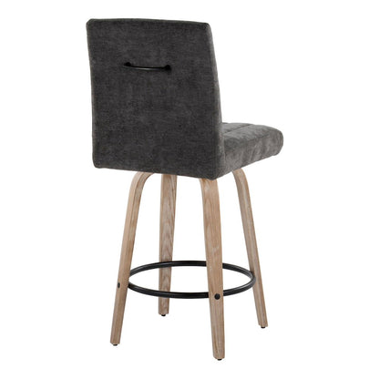 Hank 26" Fixed-Height Counter Stool - Set of 2