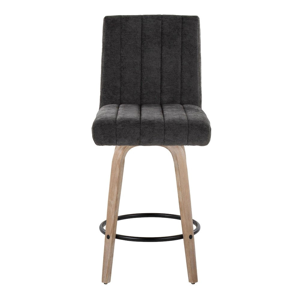 Hank 26" Fixed-Height Counter Stool - Set of 2