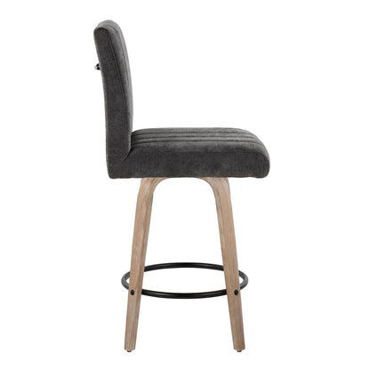 Hank 26" Fixed-Height Counter Stool - Set of 2
