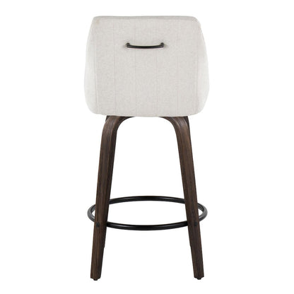 Hannah 26" Fixed-Height Counter Stool - Set of 2