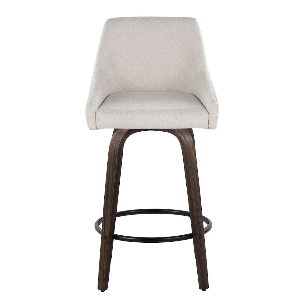 Hannah 26" Fixed-Height Counter Stool - Set of 2