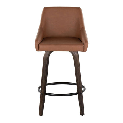 Hannah 26" Fixed-Height Counter Stool - Set of 2