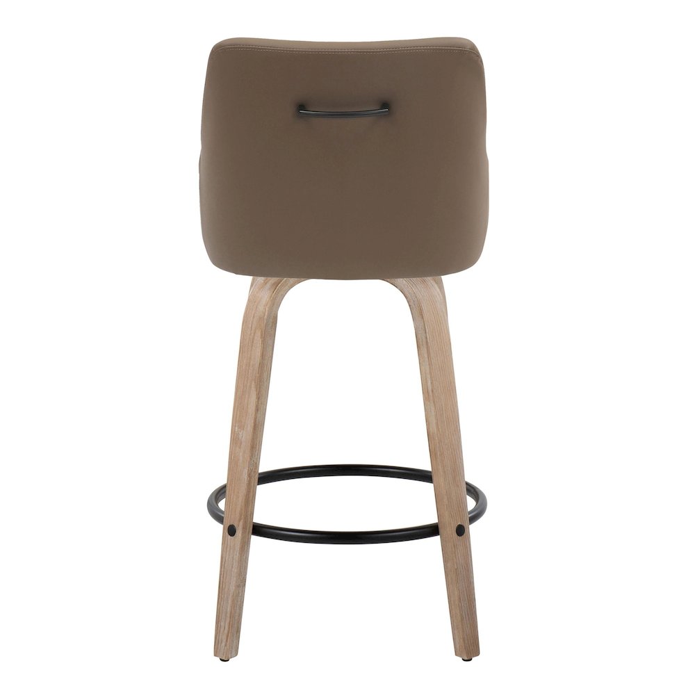 Hannah 26" Fixed-Height Counter Stool - Set of  2