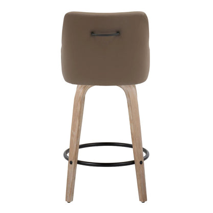 Hannah 26" Fixed-Height Counter Stool - Set of  2