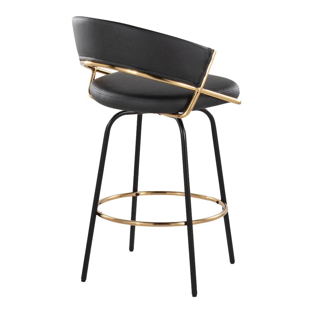 Jie 26" Fixed-Height Counter Stool - Set of 2