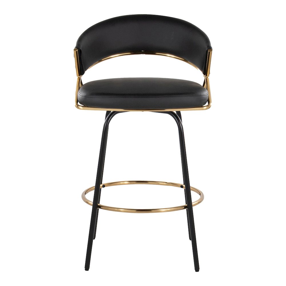 Jie 26" Fixed-Height Counter Stool - Set of 2