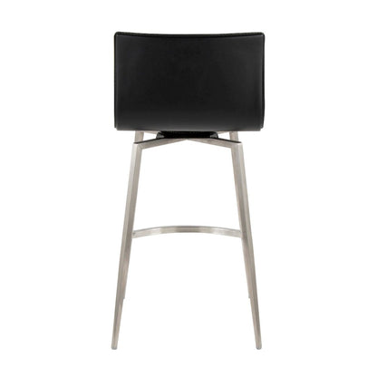 Mara Upholstered 26" Fixed-Height Counter Stool - Set of 2