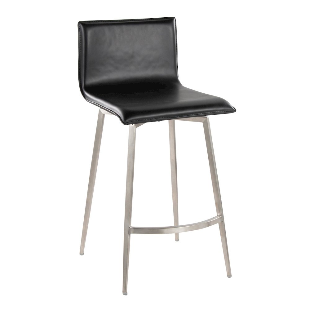Mara Upholstered 26" Fixed-Height Counter Stool - Set of 2