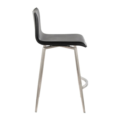 Mara Upholstered 26" Fixed-Height Counter Stool - Set of 2