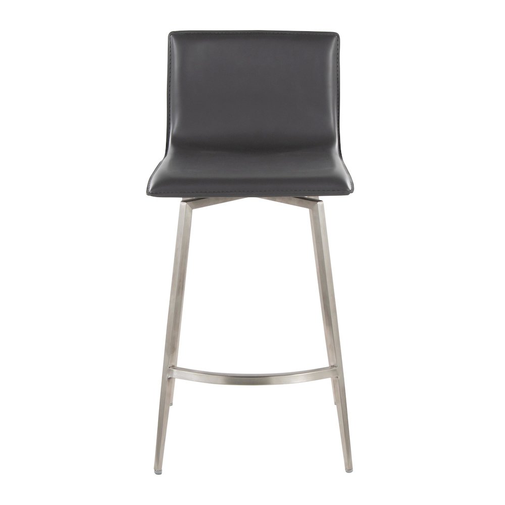 Mara Upholstered 26" Fixed-Height Counter Stool - Set of 2