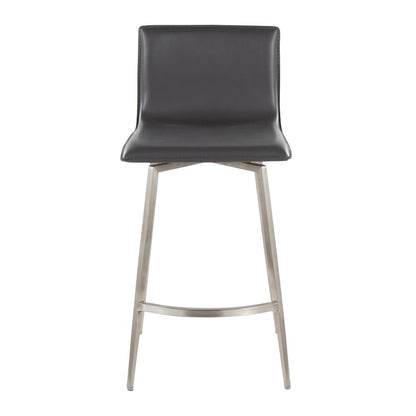Mara Upholstered 26" Fixed-Height Counter Stool - Set of 2