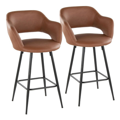 Margarite 26" Fixed-Height Counter Stool - Set of 2