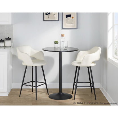 Margarite 26" Fixed-Height Counter Stool - Set of 2