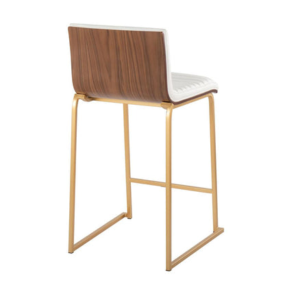 White Mason Mara 26" Fixed-Height Counter Stool - Set of 2