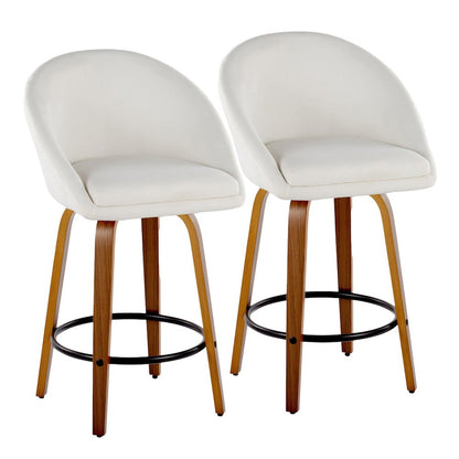 Matisse Highback 26" Fixed-Height Counter Stool - Set of 2