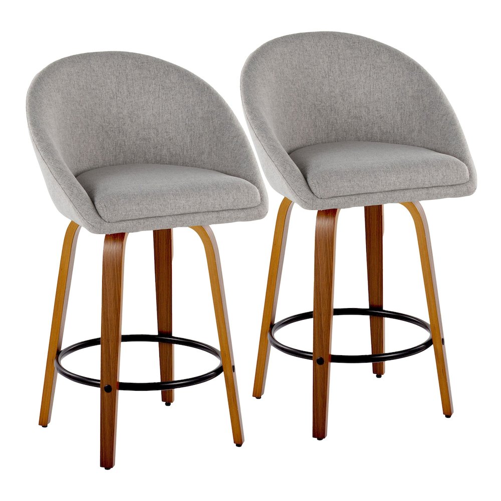 Matisse Highback 26" Fixed-Height Counter Stool - Set of 2
