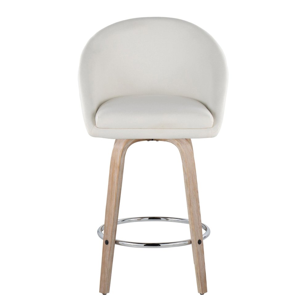 Matisse Highback 26" Fixed-Height Counter Stool - Set of 2
