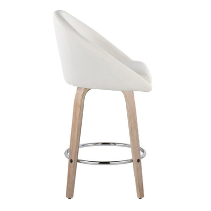 Matisse Highback 26" Fixed-Height Counter Stool - Set of 2