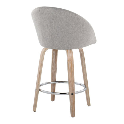 Matisse Highback 26" Fixed-Height Counter Stool - Set of 2