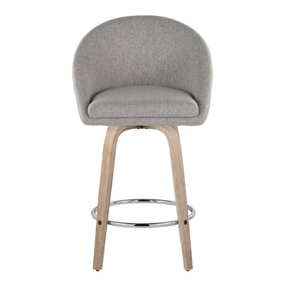 Matisse Highback 26" Fixed-Height Counter Stool - Set of 2