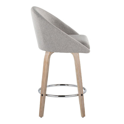 Matisse Highback 26" Fixed-Height Counter Stool - Set of 2