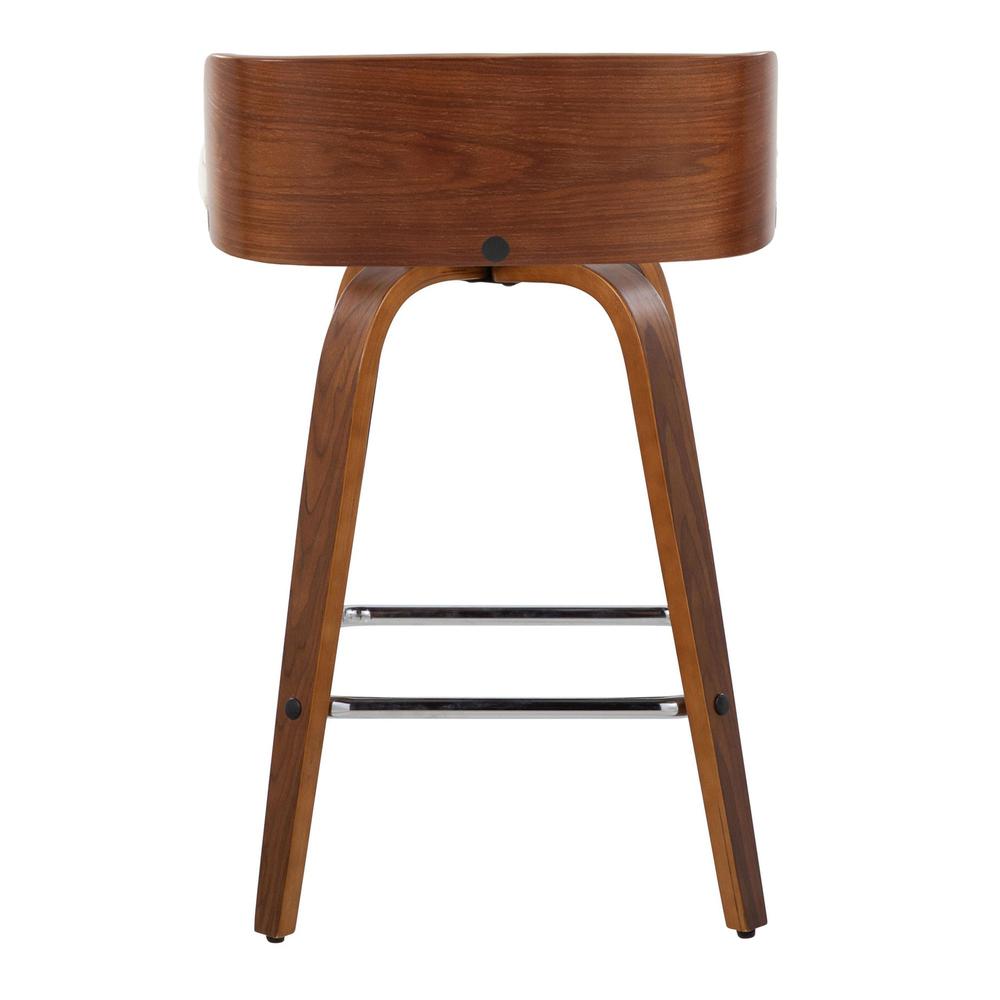 Grey Maya 26" Fixed-Height Counter Stool - Set of 2