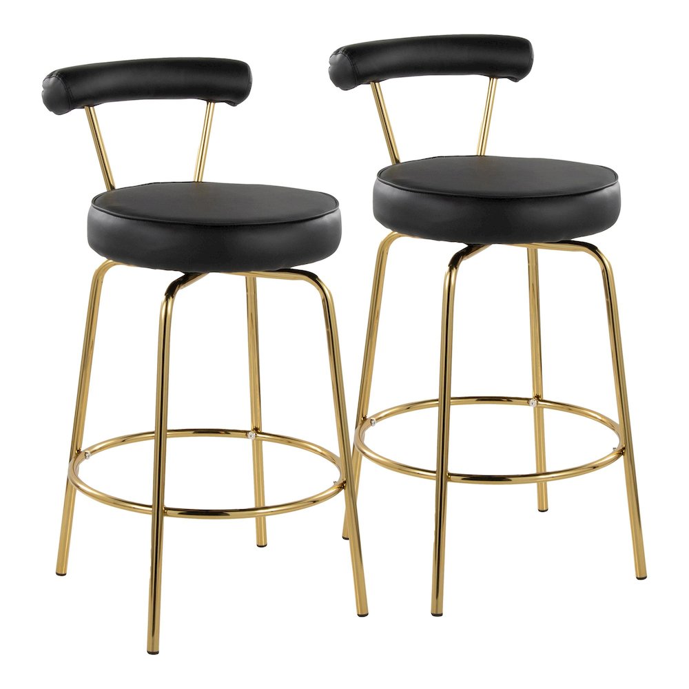 Rhonda 26" Fixed-Height Counter Stool - Set of 2