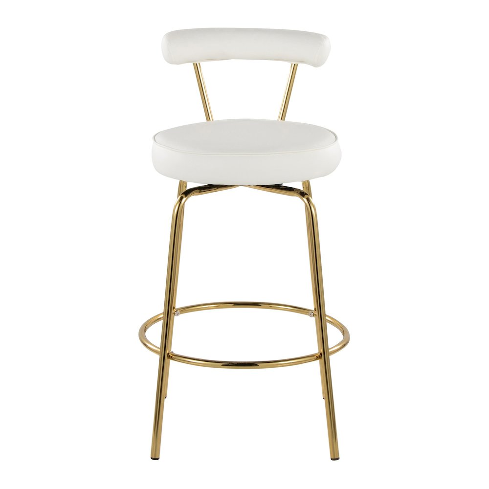Rhonda 26" Fixed-Height Counter Stool - Set of 2