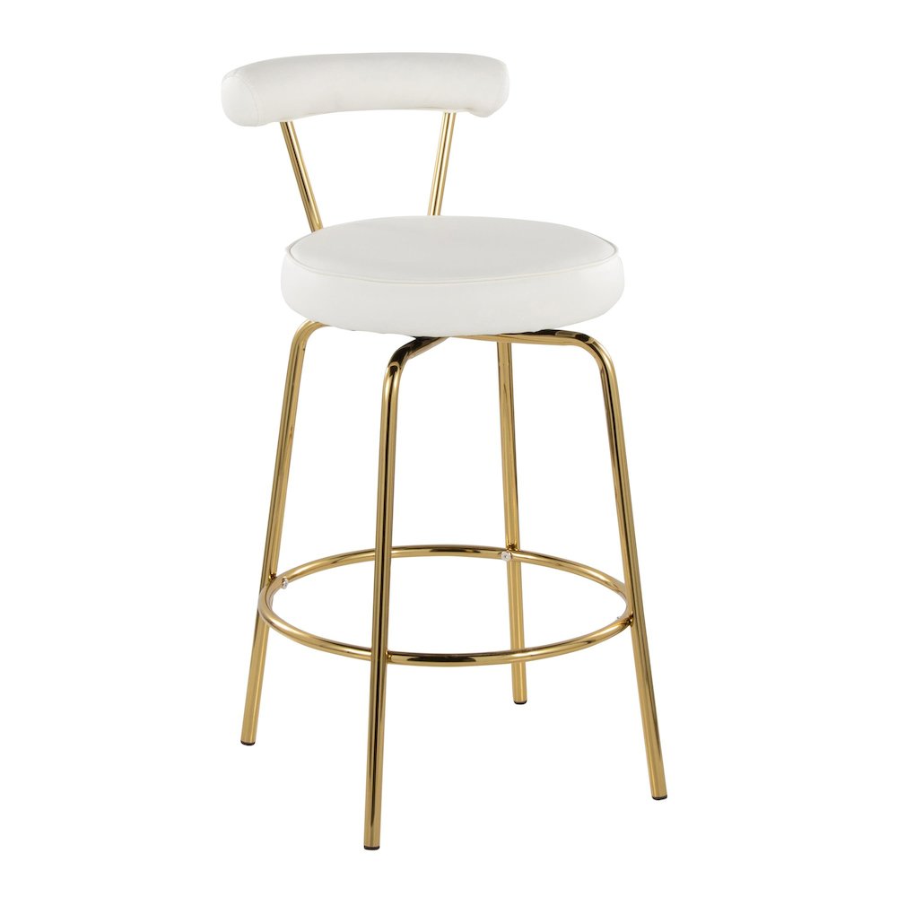 Rhonda 26" Fixed-Height Counter Stool - Set of 2