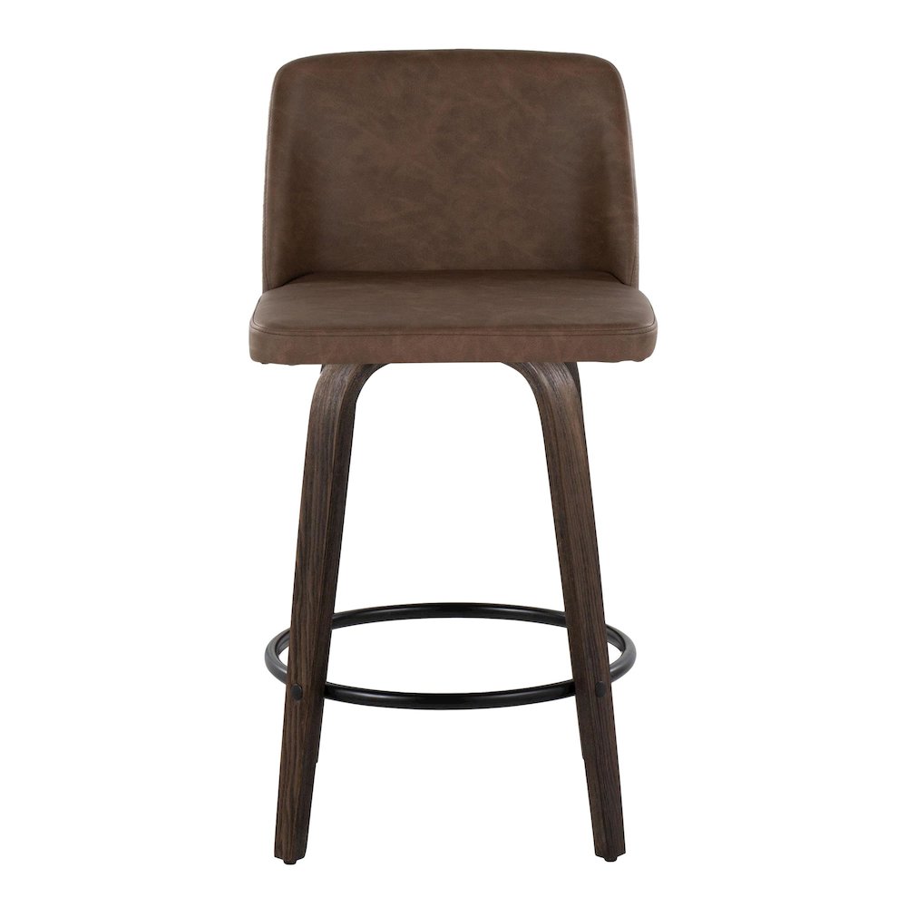 Toriano 26" Fixed-Height Counter Stool - Set of 2